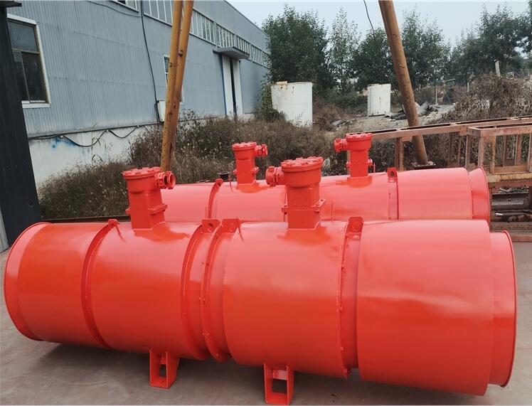 隧道通風機 隧道專用低噪音隔爆型對旋軸流壓入式通風機